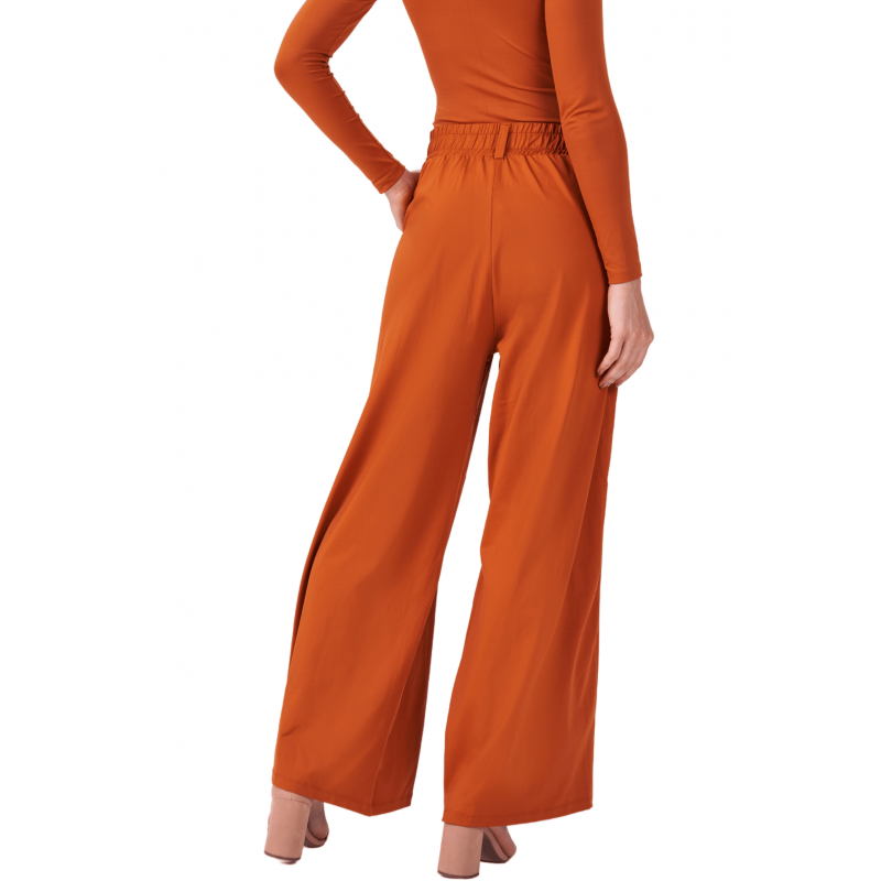 Calça Feminina Pantalona Ochre Telha