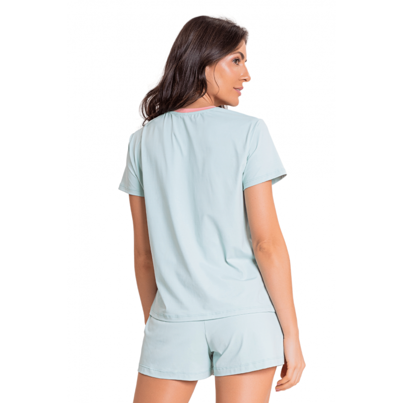 Blusa Pijama Verde